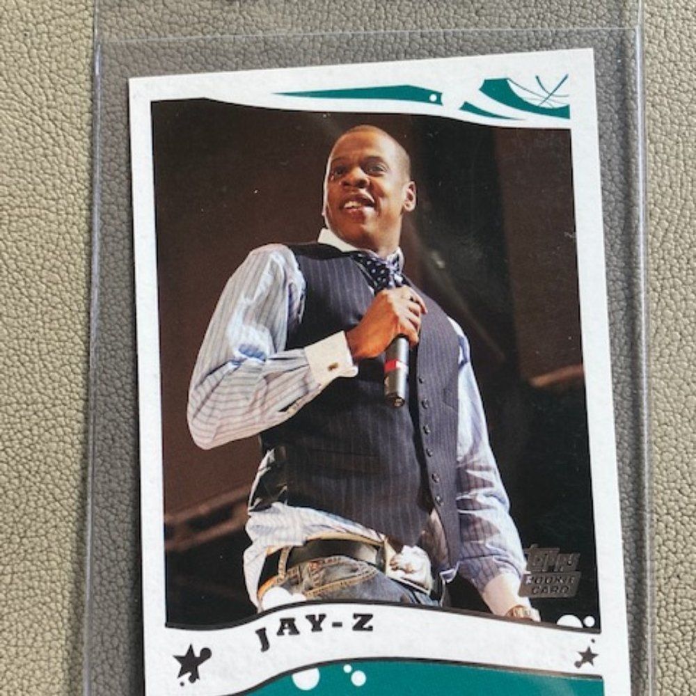 Jay-Z Rookie Card 2005-06 Topps RC Brooklyn / New York NY